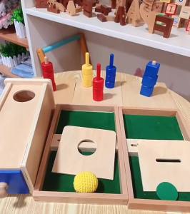 2026 1-3 Years Wooden Montessori Baby Toys Object Permanence Coin Ball Drop Sensory Fine Motor Skills Trainin Early Education Toy