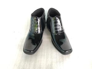 Sepatu PDH kulit sintetis