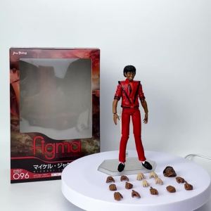 Figma Michael Jackson Thriller Action Figure Model Toys King of Pop # 096 Jackson Figurine 14cm PVC Collection Doll