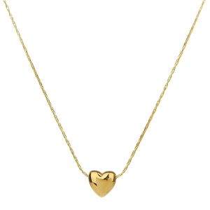 【Simple Yet Special · Eternal Love】Exquisite Heart Pendant Necklace: Anti-Oxidation Material Water-Resistant Design Available in Gold/Silver