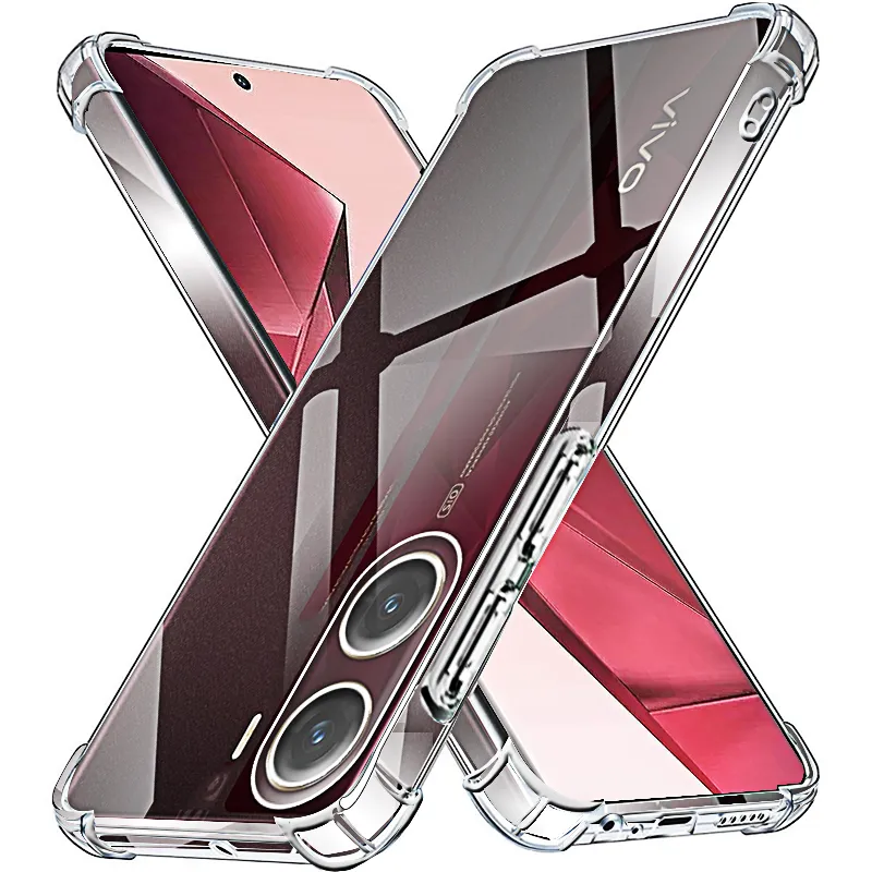 Transparent Phone Case for Vivo V29e V29 V27 V25 V23 V21 V20 Pro E Silicone  Smartphone Phone Protective Back Shell Soft TPU Case