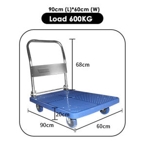 🇸🇬 Foldable Platform Trolley / Trollies / Heavy Duty / Warehouse / Foldable / 300-600kg