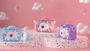 KANAD Kids Camera for 3-12 Year Old Girls 1080P HD Digital Camera with 32GB SD Card Shockproof & Easy-to-Use Toys for Camera Christmas Stuffers Gifts for Kids Encourage Creativity & Outdoor Play