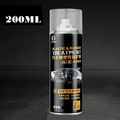 Car Plastic Restore Spray Agent Plastic Restorer Plastic Trim Refurbishment Nano Coating Repair Kit Car Polish Wax Detailing Car Care Product Car Interior Exterior Plastic Restoration Solution Cleaner Pengilat Plastik Motor Pengilat Plastik Kereta