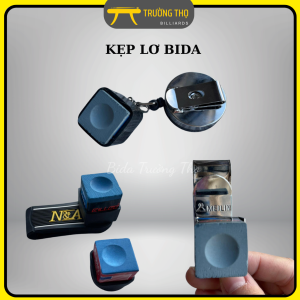 Dụng cụ kẹp lơ bida cá nhân nam châm - kẹp lơ bida đeo đai quần - kẹp lơ bida kim loại không rỉ - kẹp lơ bia chuyên dụng