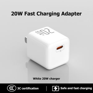 20W GaN PD Fast Charger Mini Ice Cube USB-C Charger for iPhone Android⚡PH deliveryIn stock⚡