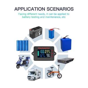 Energy Efficient Monitoring Device 100/200/300/400/500A Sampler Coulomb Counter with 1m Length Data Cable