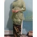 KATUN KEMEJA - Ada JUMBO KEBAYA SAGE GREEN - COUPLE KEBAYA SET Cotton BATIK Shirt - MODERN COUPLE Brocade KEBAYA Latest MODEL - KEBAYA Graduation COUPLE Fitness Application - COPEL COPLE Chapelan Clothes Husband Wife Family Uniform. 