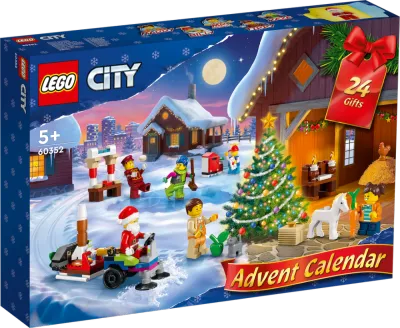 LEGO 60352 City Advent Calendar 5+ Đồ Chơi Lắp Ráp lego Hoàn toàn mới và chính hãng