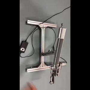 Hanson8 Reciprocating Linear Motor Bracket Aluminum Alloy Bracket Motor Angle Adjustment DIY Linear Actuator Stands 4P6B8