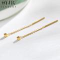 OYJR Anting Telinga Panjang Titanium Asli Ori Subang Anti Karat Perempuan Korean Earrings for Women. 