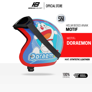 Helm Bogo Anak Kacamata SNI Kartun 2 3 4 5 6 7 Tahun Nyaman Untuk Anak