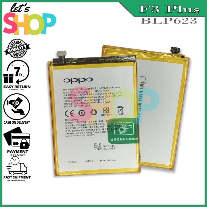 OPPO%20F3%20PLUS%20BATTERY%20Model%20BLP623%20Lets%20Shop%20Original%20Equipment%20Manufacturer%20-%20Image%203