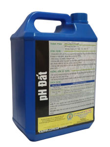 pH Đất – Can 5 lít- Phân bón thế hệ mới - cải tạo đất - khử chua hạ phèn thay thế vôi