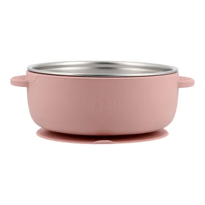 Snapkis 2-In-1 Stainless Steel Bowl - Assorted Colours