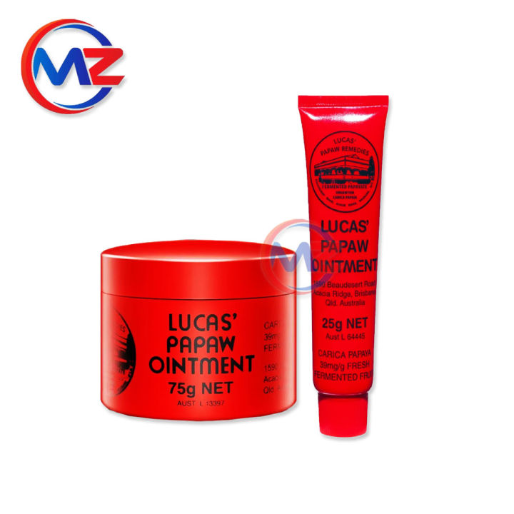 ( 2 IN 1 ) LUCAS PAPAW OINTMENT 75g + Lucas Papaw Ointment 25g | Lazada PH