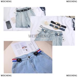 [COD] WEICHENG Buckle-Free Waist Belt For Jeans PantsNo Buckle Stretch Elastic Waist Belt For Women MenNo Hassle Belt