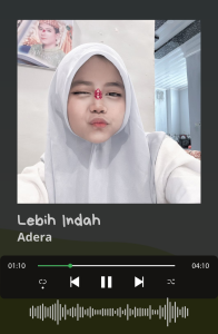 Gantungan Kunci Custom Foto Spotify Persegi 35 x 5 cm