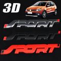 3D Metal SPORT Logo Emblem Badge Car Sticker Universal Car Trunk Fender Decal Accessories. 