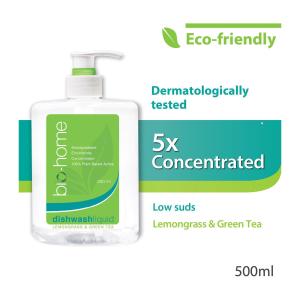 Bio-Home Dishwashing Liquid 500ml - Lemongrass and Green Tea