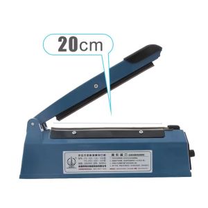 Máy hàn miệng túi nilon zip dập tay cho bảo quản thực phẩm và bọc sản phẩm chuyên nghiệp.