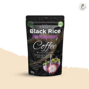 Black Rice Organic Coffee with Mangosteen