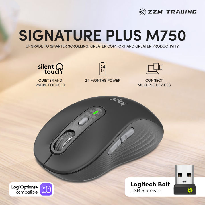 Mouse Wireless Gaming Demiawaking ET X-08 2000 DPI Regolabile - 7 Pulsanti, Nero