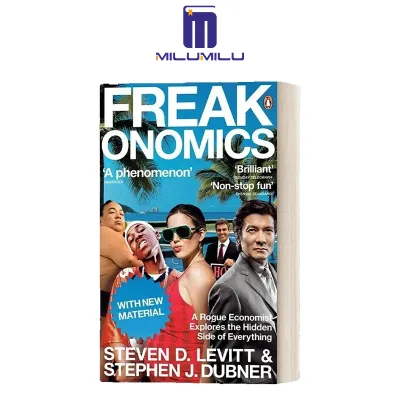 Milumilu Freakonomics Original English Economics Books Reveal The Real World Hidden Under The Surface AP Economics Reading Steven D. Levitt