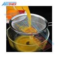 Aksesoren Saringan Stainless Steel [1 Pcs] / Penyaring Gorengan Air Kopi Teh Jeruk Tepung Kelapa Stainless 10 / 12 / 14 / 16 / 18 / 20 / 22 Cm / Serokan Masak Alat Penggorengan Dapur Besar Kecil. 