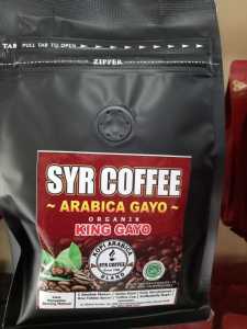 Bubuk Kopi Arabica King Gayo Merk SYR 250 Gram