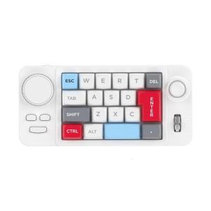 19 Key Mechanical Gaming Keyboard Programmable Joystick Double Scroll Wheel Color Backlits Hot Swappable Switches