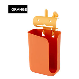 1pcs New home life wall hanging kitchen garbage bag storage rack kitchen bathroom plastic bag Nordic style shoe cover storage box Roll Paper dispensers Holder box