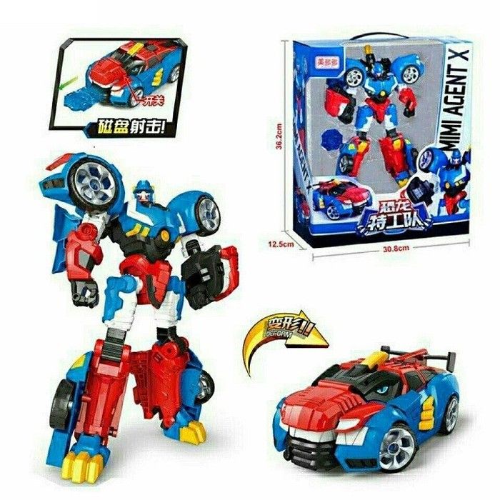 [MINIFORCE] BỘ ROBOT LẮP RÁP BIỆT ĐỘI SIÊU NHÂN NHÍ MINI AGENT X ...