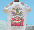 Sweater Hoodie LION DANCE V2 Jumper Pria Wanita Bahan Fleece Tebal Ukuran S M L XL XXL XXXL. 