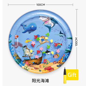 Orzbow bé học tập để thu thập dữ liệu đồ chơi bé bò Đệm bơm hơi phun nước vỗ Pad nằm Pad đệm