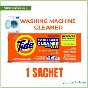 Tide Washing Machine Cleaner With Oxi 75g 1 SACHET