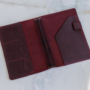 BESTITIT Có thể đổ đầy lại Sổ ghi chép đa năng Nhỏ gọn Lá rời Bìa sổ tay Cổ điển Bìa tạp chí Bìa bảo vệ sách Dành cho sở thích