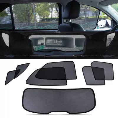 BYD M6 2024+ ( 4 / 5 pcs ) Car Magnetic Sunshade /Rear Windscreen Sunshade /Boot Tray/Shade
