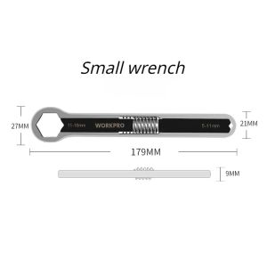 27mm Adjustable size Wrench versatile spanner lively plum blossom design multifunctional auto repair tool double-head movable hexagon.