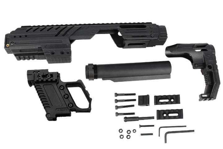 トイガン SLONG MPG STEP for GLOCK Black model TOY]SLONG MPG KRISS CONVERSION KIT - BLACK Light Weight