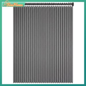 Magnetic Waterproof Shower Curtain with Folding Function and Hooks for Durable Bathroom Accessory