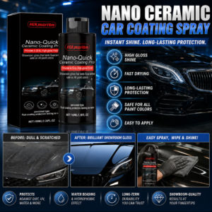 Nano Ceramic Car Coating Agent Water Repellent Glossy Finish Durable Long Lasting Car Paint Coating Protection