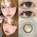 [✅COD] MYSTICEYES SOFTLENS STAR ORBIT SERIES SEPIA 14.5MM  NORMAL LENS BIG EYES. 