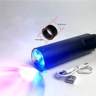 Đồ Chơi Light Tracer Đèn Nhấp Nháy Dạ Quang 7 màu Kiểu Ngắn Dài 19mm Trang Trí Ngoài Trời