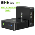 GMK M6 Mini PC AMD Ryzen 5 6600H DDR5 4800MHz PCIe 3.0 M.2 2280 SSD Windows 11 Pro Dual LAN 2.5G USB4.0 Gamer Computer 1 Year Warranty. 