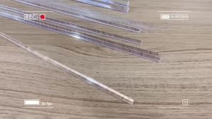 1-5pcs Model Making Acrylic Rods Clear Round Bars for Precision Architectural Models & DIY Craft Projects 500mm Length