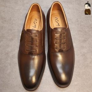 Giày Tây Hansamu Zen - Office Oxford DGD2 Da Bò