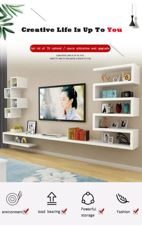 Tv Cabinet Wall Hangers Modern Simple
