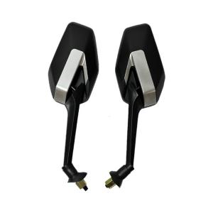 Convex Rear View Mirrors For Motorcycles Aluminum ABS Construction E-bike Accessories Easy Installation