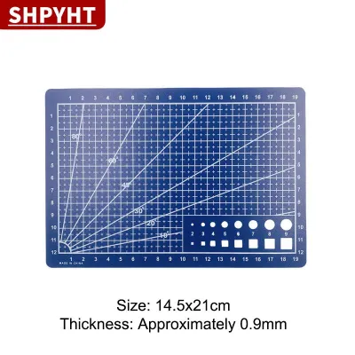 [COD] SHPYHT A3 A4 a5pvc cắt Mat duy nhất bên chắp vá cắt pad cho bàn làm việc chắp vá may nhãn hiệu DIY dao khắc da thớt